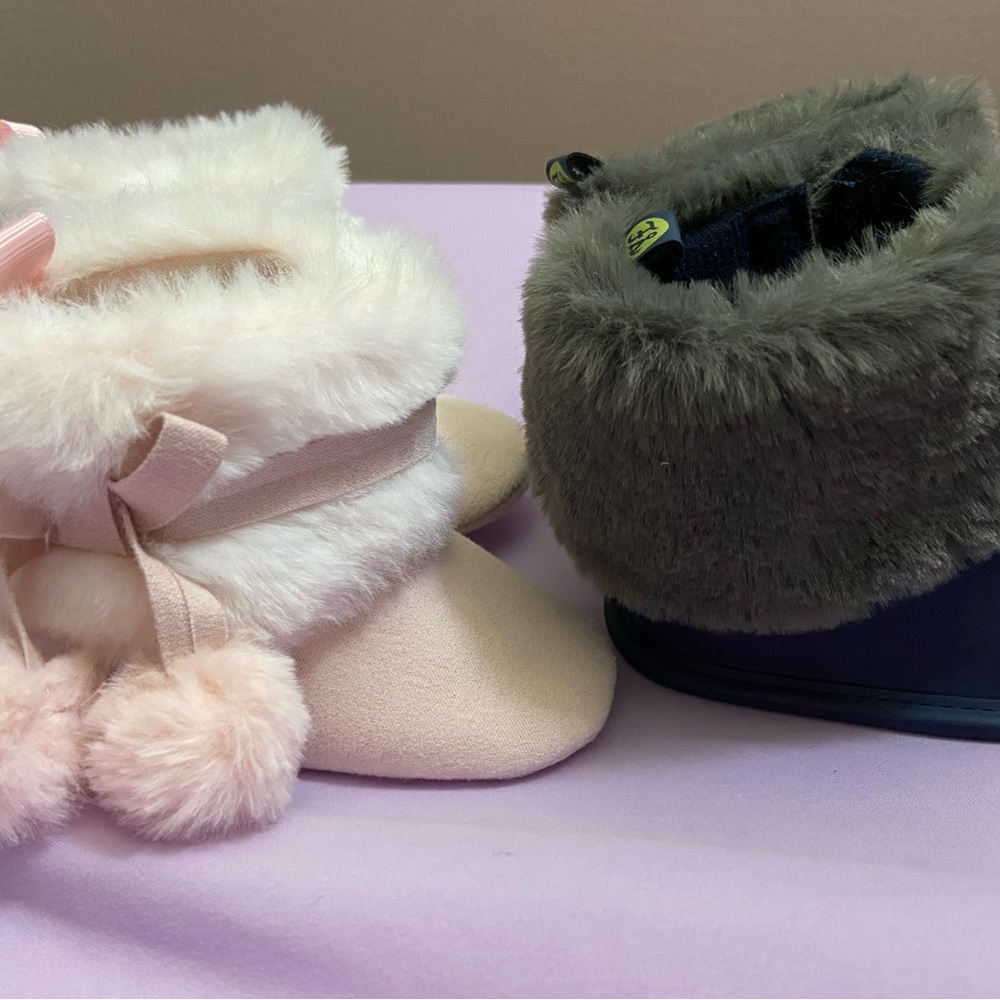 Lot of like new baby girl shoes